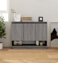 Sideboard Grau Sonoma 97x31x75 cm Holzwerkstoff