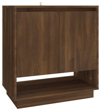 Sideboard Braun Eichen-Optik 70x41x75 cm Holzwerkstoff