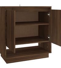 Sideboard Braun Eichen-Optik 70x41x75 cm Holzwerkstoff