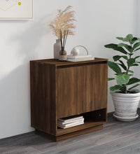Sideboard Braun Eichen-Optik 70x41x75 cm Holzwerkstoff