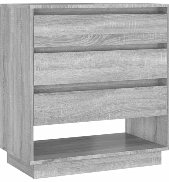 Sideboard Grau Sonoma 70x41x75 cm Holzwerkstoff