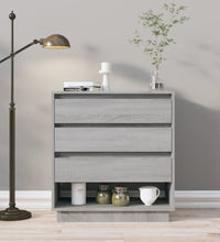 Sideboard Grau Sonoma 70x41x75 cm Holzwerkstoff