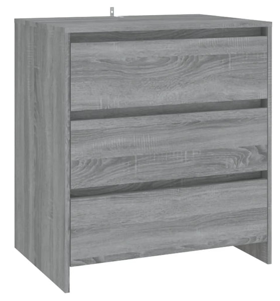 Sideboard Grau Sonoma 70x41x75 cm Holzwerkstoff