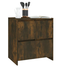 Sideboard Räuchereiche 70x41x75 cm Holzwerkstoff