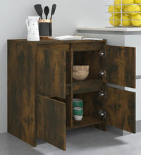 Sideboard Räuchereiche 70x41x75 cm Holzwerkstoff