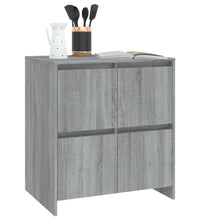 Sideboard Grau Sonoma 70x41x75 cm Holzwerkstoff