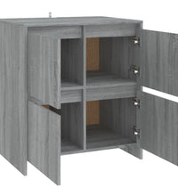 Sideboard Grau Sonoma 70x41x75 cm Holzwerkstoff