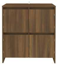 Sideboard Braun Eichen-Optik 70x41x75 cm Holzwerkstoff