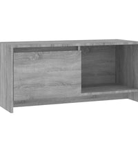 TV-Schrank Grau Sonoma 90x35x40 cm Holzwerkstoff