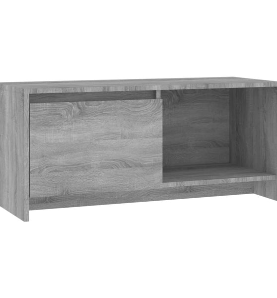 TV-Schrank Grau Sonoma 90x35x40 cm Holzwerkstoff