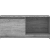 TV-Schrank Grau Sonoma 90x35x40 cm Holzwerkstoff