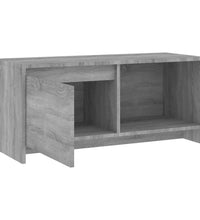 TV-Schrank Grau Sonoma 90x35x40 cm Holzwerkstoff