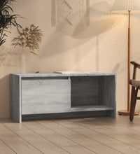 TV-Schrank Grau Sonoma 90x35x40 cm Holzwerkstoff