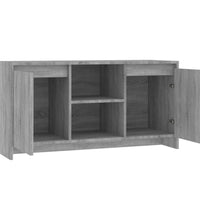 TV-Schrank Grau Sonoma 102x37,5x52,5 cm Holzwerkstoff