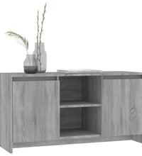 TV-Schrank Grau Sonoma 102x37,5x52,5 cm Holzwerkstoff