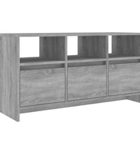 TV-Schrank Grau Sonoma 102x37,5x52,5 cm Holzwerkstoff