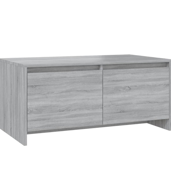 Couchtisch Grau Sonoma 90x50x41,5 cm Holzwerkstoff