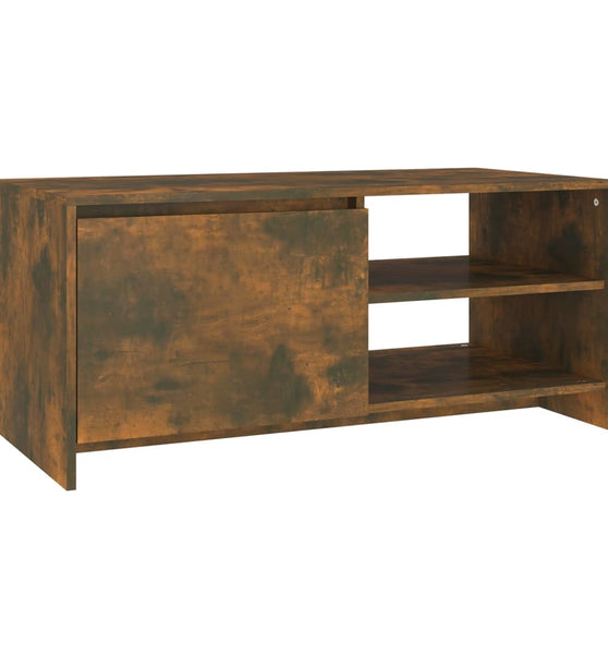Couchtisch Räuchereiche 102x50x45 cm Holzwerkstoff