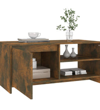 Couchtisch Räuchereiche 102x50x45 cm Holzwerkstoff