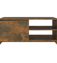 Couchtisch Räuchereiche 102x50x45 cm Holzwerkstoff