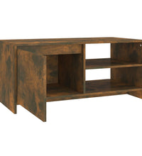 Couchtisch Räuchereiche 102x50x45 cm Holzwerkstoff