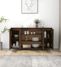 Sideboard Räuchereiche 135x41x75 cm Holzwerkstoff