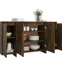 Sideboard Räuchereiche 135x41x75 cm Holzwerkstoff