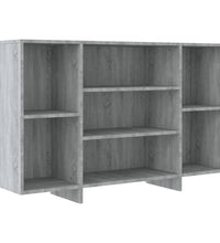 Sideboard Grau Sonoma 120x30x75 cm Holzwerkstoff