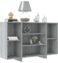 Sideboard Grau Sonoma 120x30x75 cm Holzwerkstoff