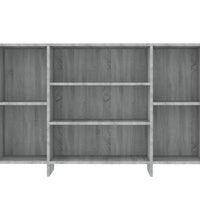 Sideboard Grau Sonoma 120x30x75 cm Holzwerkstoff