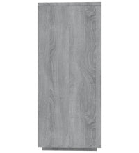 Sideboard Grau Sonoma 120x30x75 cm Holzwerkstoff