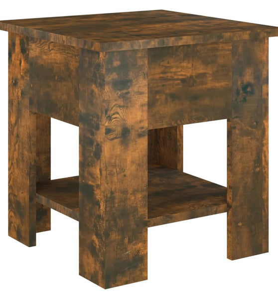 Couchtisch Räuchereiche 40x40x42 cm Holzwerkstoff