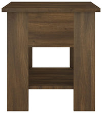Couchtisch Braun Eichen-Optik 40x40x42 cm Holzwerkstoff