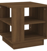 Couchtisch Braun Eichen-Optik 40x40x43 cm Holzwerkstoff