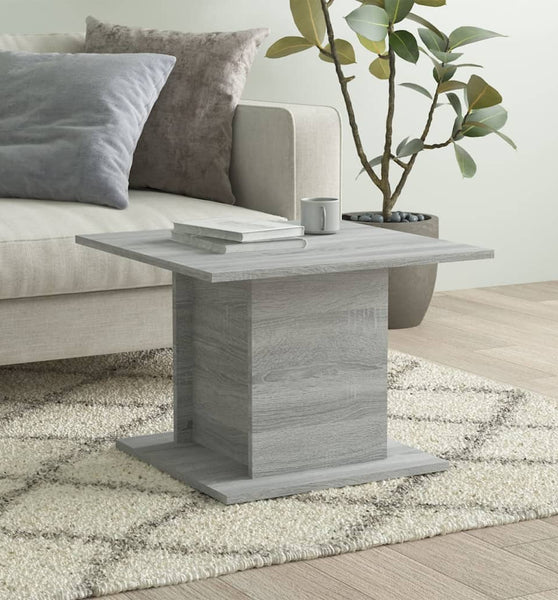 Couchtisch Grau Sonoma 55,5x55,5x40 cm Holzwerkstoff