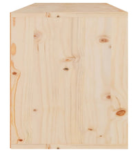 Wandschrank 80x30x35 cm Massivholz Kiefer