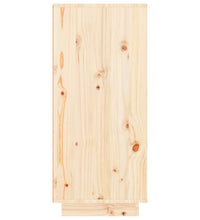 Schuhschrank 60x35x80 cm Massivholz Kiefer