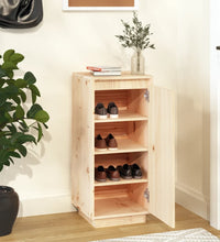 Schuhschrank 35x35x80 cm Massivholz Kiefer