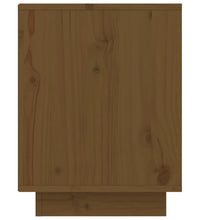 Schuhschrank Honigbraun 60x34x45 cm Massivholz Kiefer