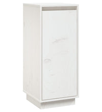 Sideboards 2 Stk. Weiß 31,5x34x75 cm Massivholz Kiefer