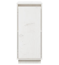 Sideboards 2 Stk. Weiß 31,5x34x75 cm Massivholz Kiefer