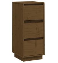 Sideboard Honigbraun 32x34x75 cm Massivholz Kiefer