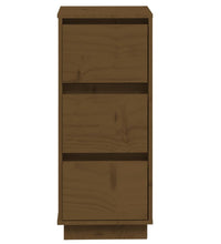 Sideboard Honigbraun 32x34x75 cm Massivholz Kiefer