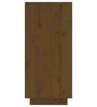Sideboard Honigbraun 60x34x75 cm Massivholz Kiefer