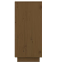 Sideboard Honigbraun 60x34x75 cm Massivholz Kiefer