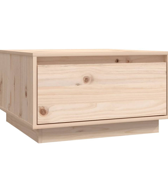 Couchtisch 55x56x32 cm Massivholz Kiefer