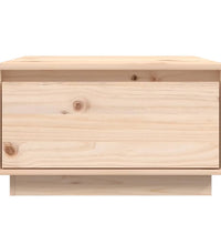Couchtisch 55x56x32 cm Massivholz Kiefer