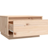 Couchtisch 55x56x32 cm Massivholz Kiefer