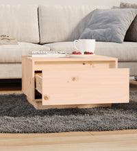 Couchtisch 55x56x32 cm Massivholz Kiefer