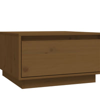 Couchtisch Honigbraun 55x56x32 cm Massivholz Kiefer